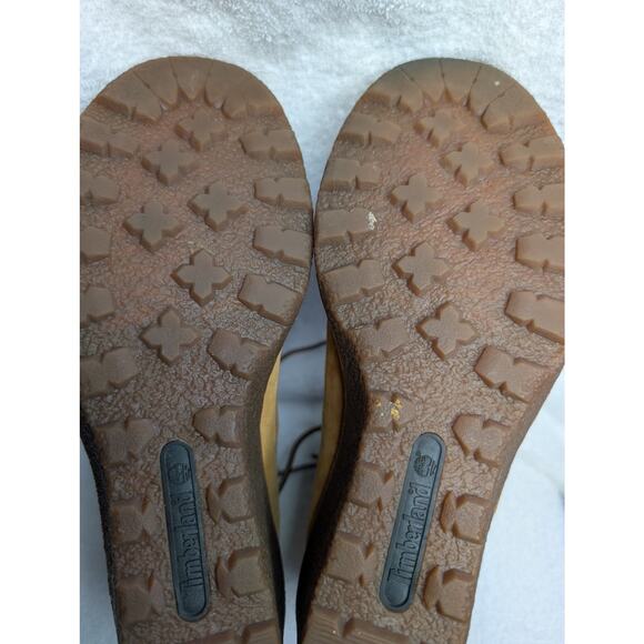 Timberland Women Boots, Amston Wheat Nubuck Leather Wedge Booties, Sz 8.5 - Picture 10 of 10